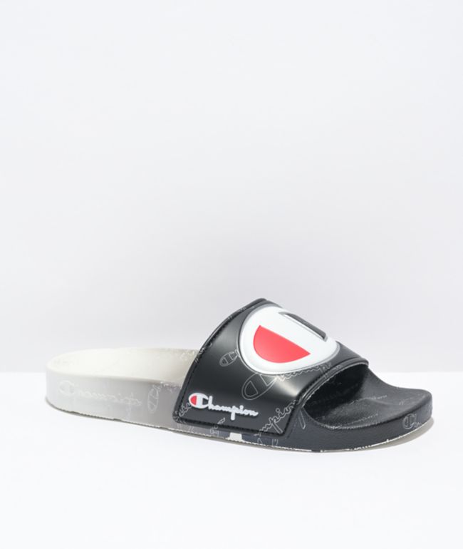 Champion IPO Fade Black Slide Sandals