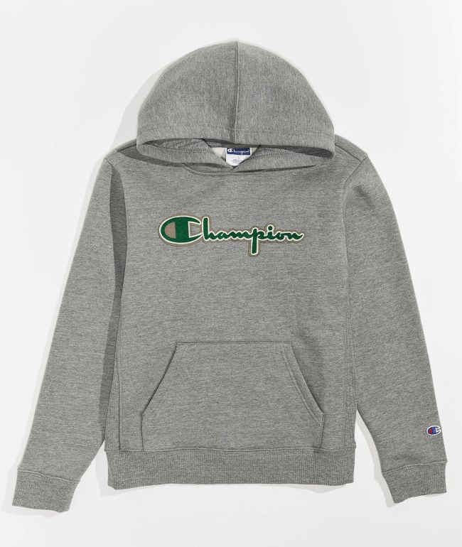 Champion Boys Embroidered Signature Fleece Pullover Hoodie, Sizes 8-20 