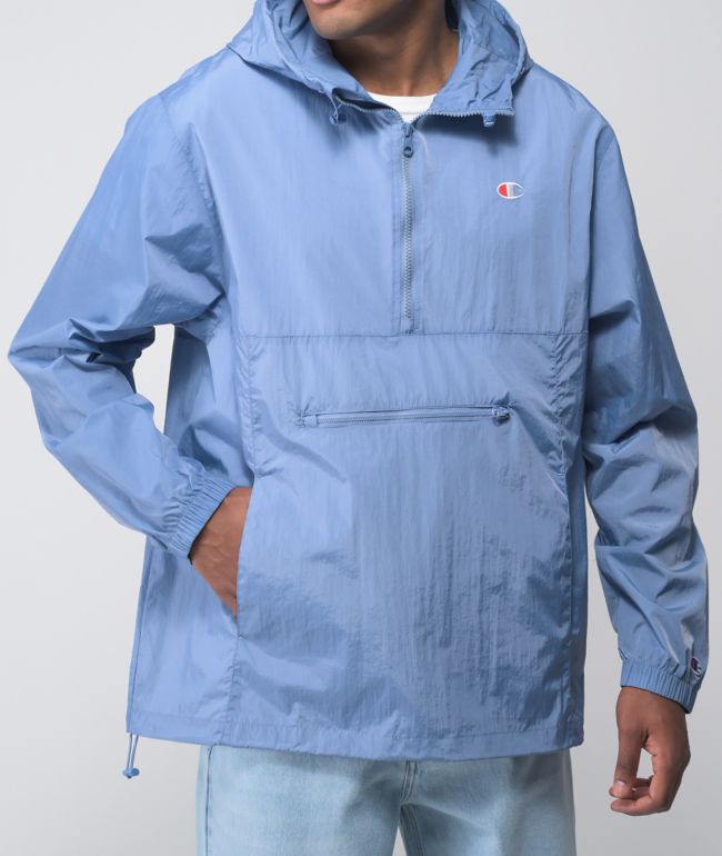 blue anorak