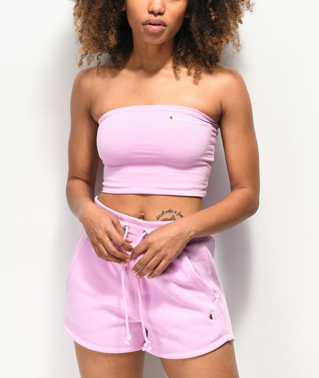 Champion shorts and tube top set Clearance