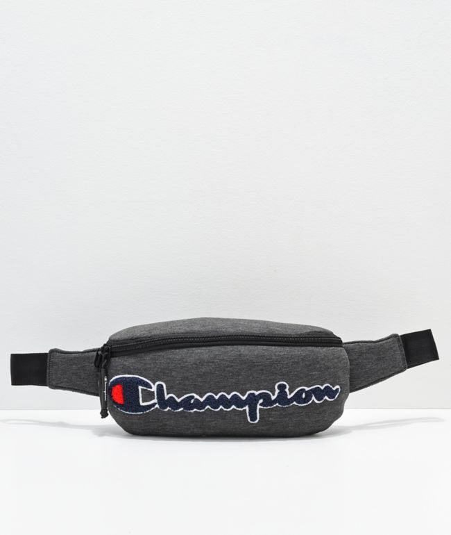 champion fanny pack grey