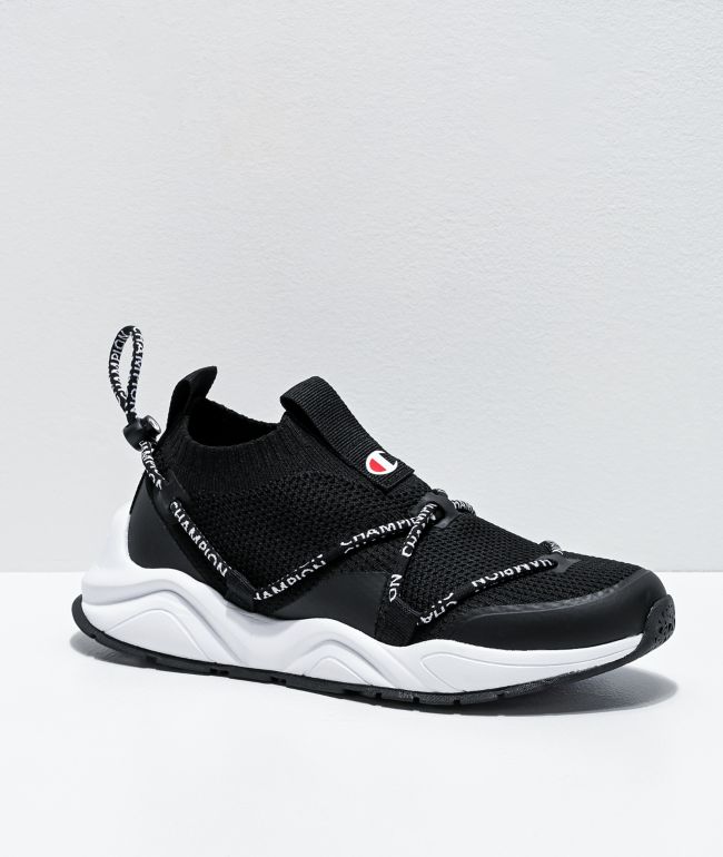Champion Rally Flux Pro Lo Black Shoes