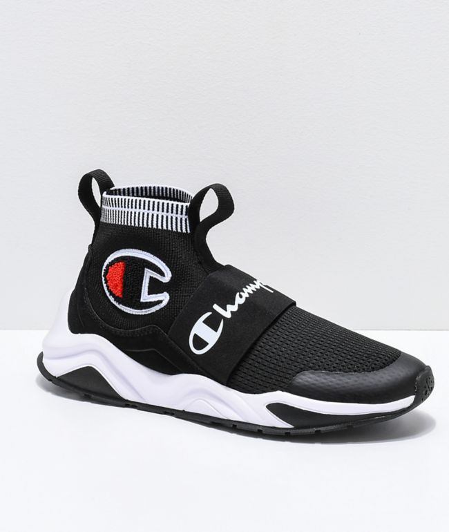 Champion Rally Pro Black \u0026 White Shoes 