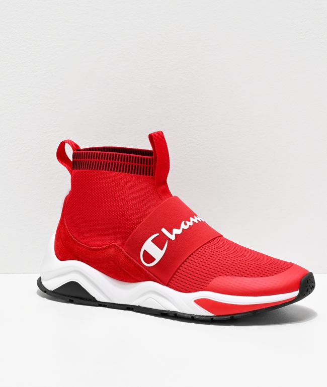 red white blue champion shoes