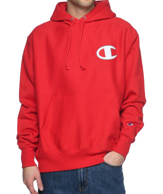 Champion hoodie big c