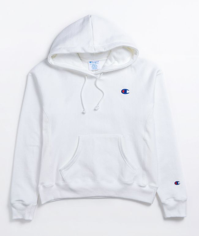 Champion Reverse Weave Pink Beige Hoodie