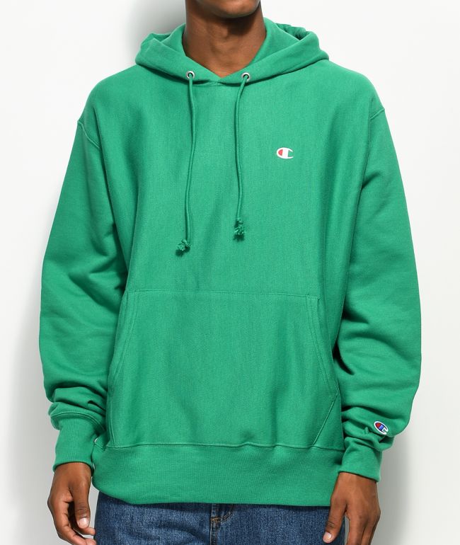 bright green hoodies