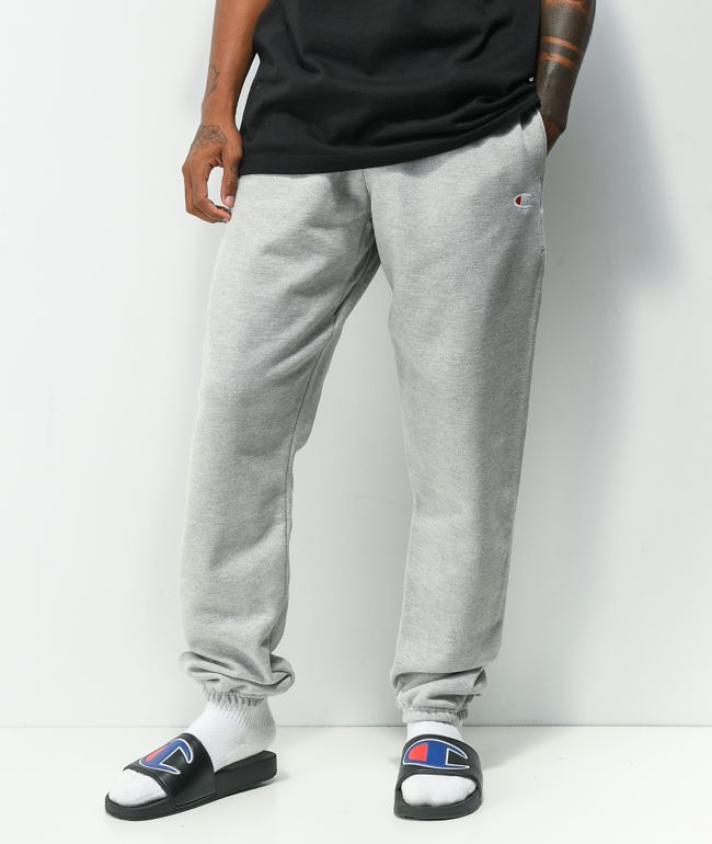 sweatpants with ankle cuffs