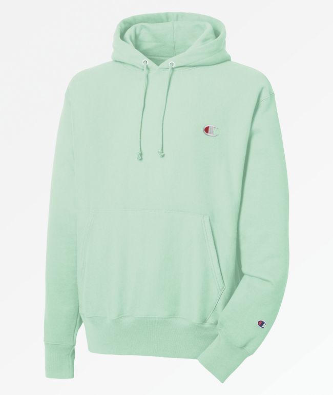 champion sweatshirt mint green
