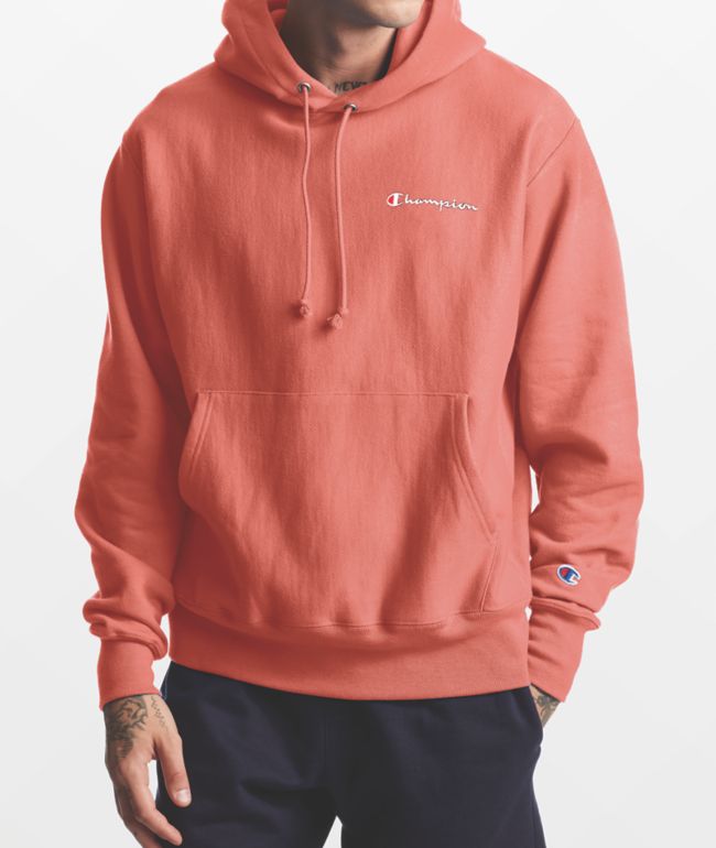 Salmon champion hoodie new arrivals