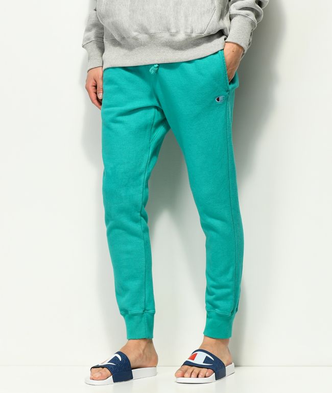 champion green sweatpants