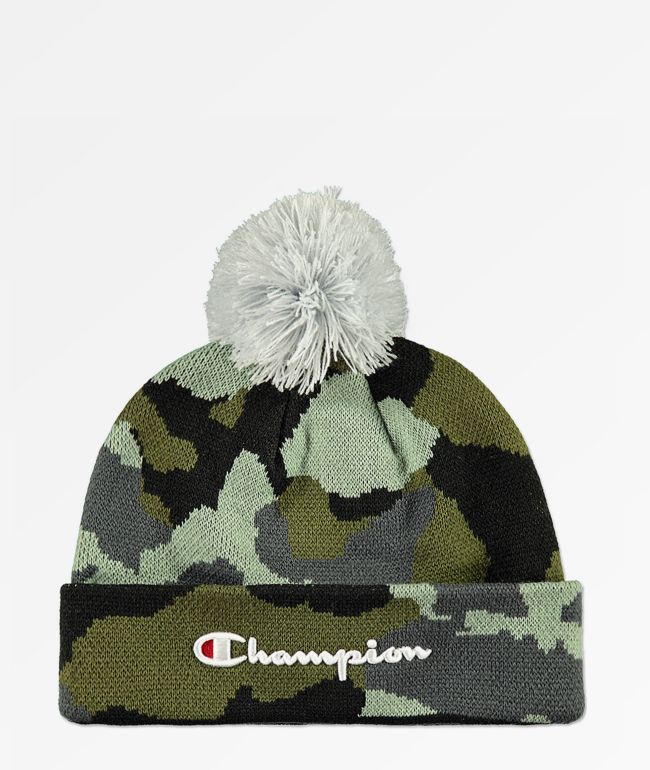 champion pom pom beanie