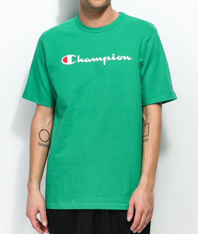 Camiseta champion verde clearance