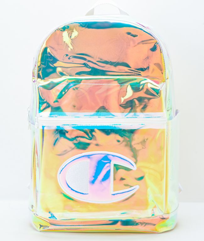 Champion Supercize Clear & Iridescent Backpack