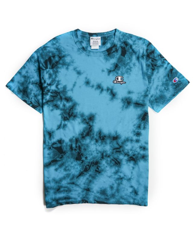Champion Teal Galaxy Dye T-Shirt