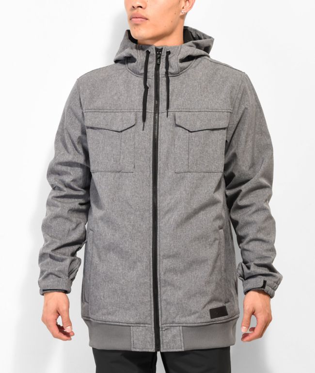 Chaqueta de snowboard Empyre Blizzard Grey 10K 2023