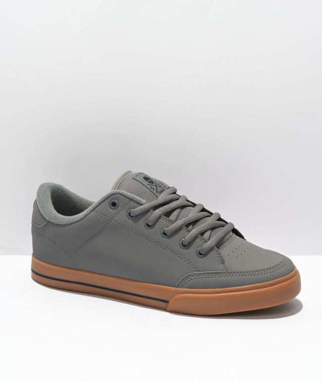 Circa Grey & Gum Skate Shoes