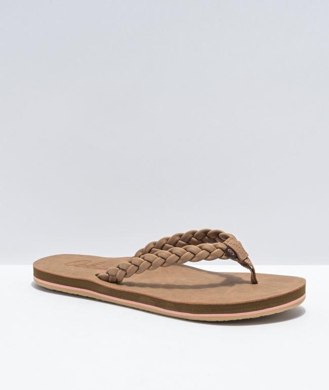 Cobian Pacifica Braided Sandals Zumiez
