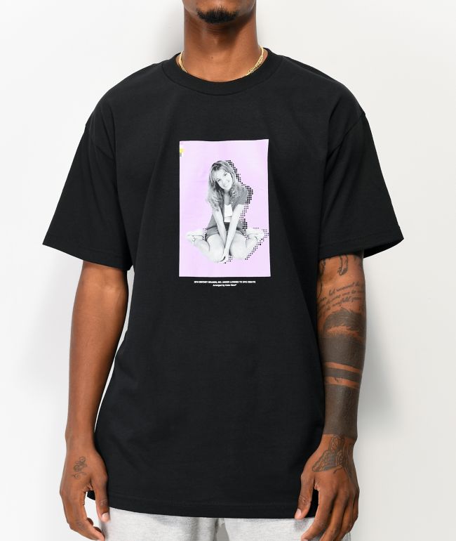 Color Bars X Britney Spears Pop Black T Shirt Zumiez