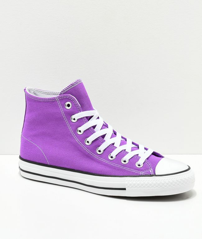 converse chuck taylor all star hi sneaker electric purple