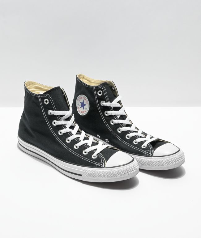 Converse Chuck Taylor All Star Black High Top Shoes فستان قرقيعان