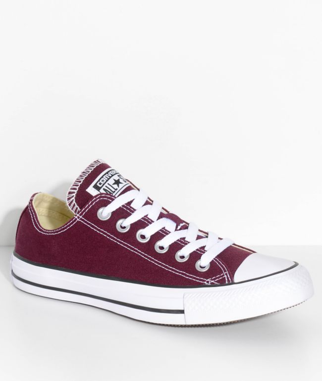 converse dark sangria