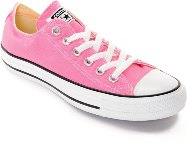 undtagelse Rasende Sanders Converse Chuck Taylor All Star Low Pink Shoes | Zumiez