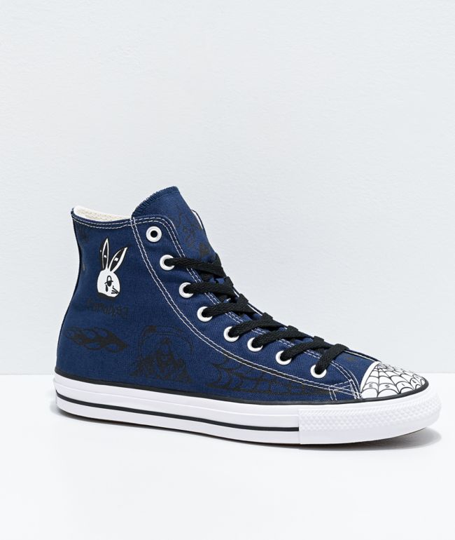 Converse Chuck Taylor All Star Pro Sean Pablo zapatos de skate azul marino  | Zumiez
