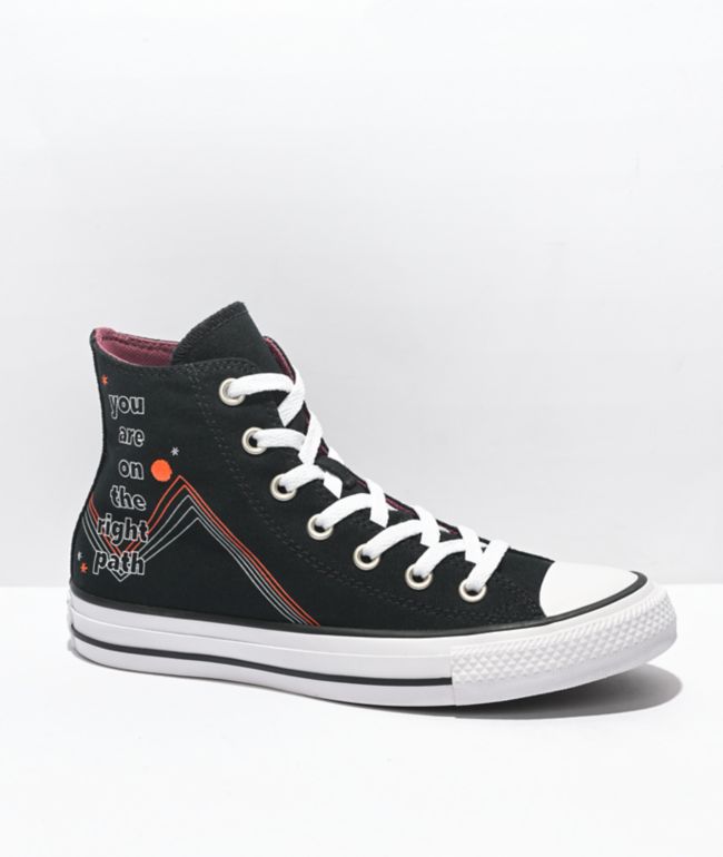 Converse Chuck Taylor All Star Right Path Black High Top Shoes