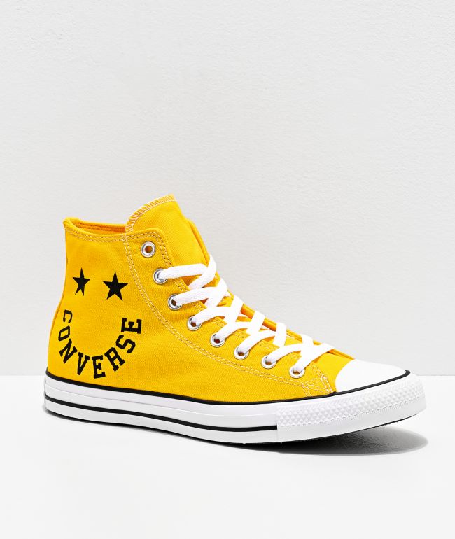 Converse Chuck Taylor All Star Smile zapatos amarillos y blancos | Zumiez