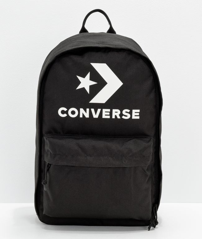 converse rucksack black