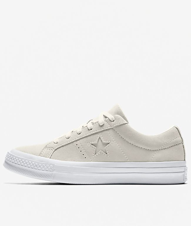 converse one star white shoes