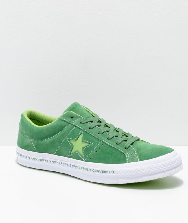 converse one star mint green