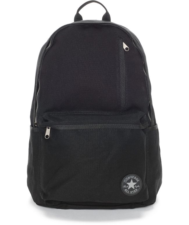 Converse Original Black Canvas Backpack 