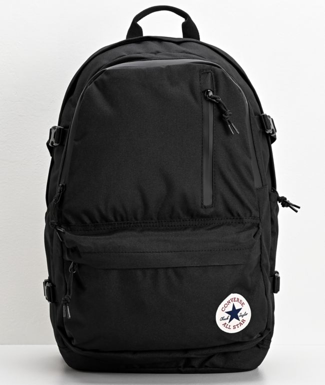 Converse Straight Edge Black Backpack 