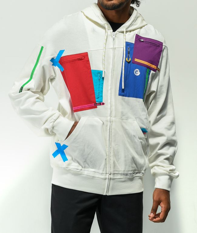 Cookies Colores Black Windbreaker Jacket