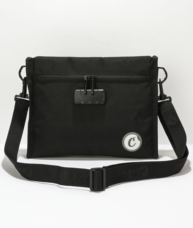 Cookies Bizznizz Black Smell Proof Shoulder Bag