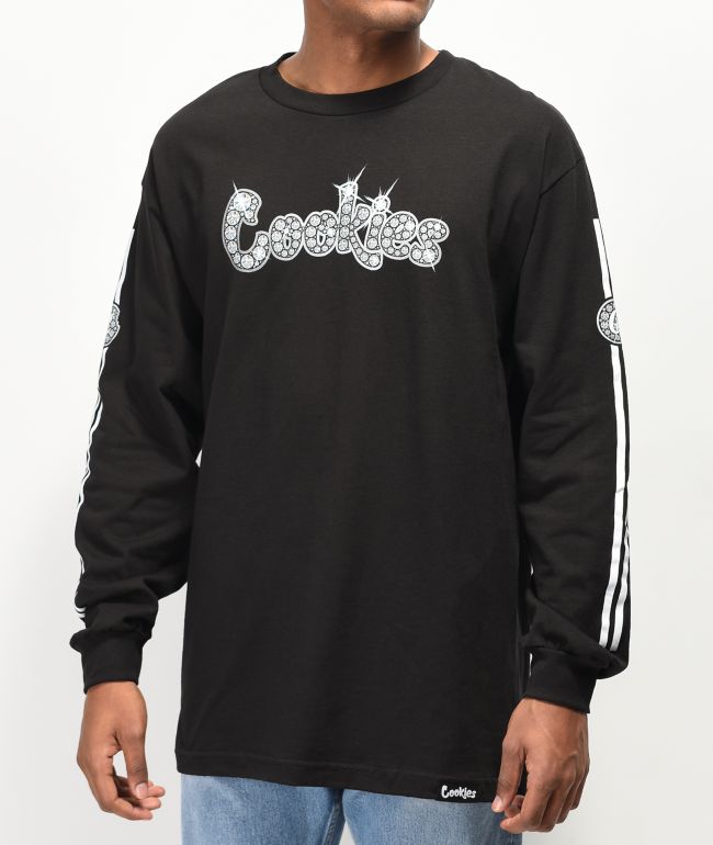 Cookies Bling Bling Black Long Sleeve T 