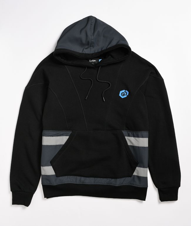 reflective design hoodie