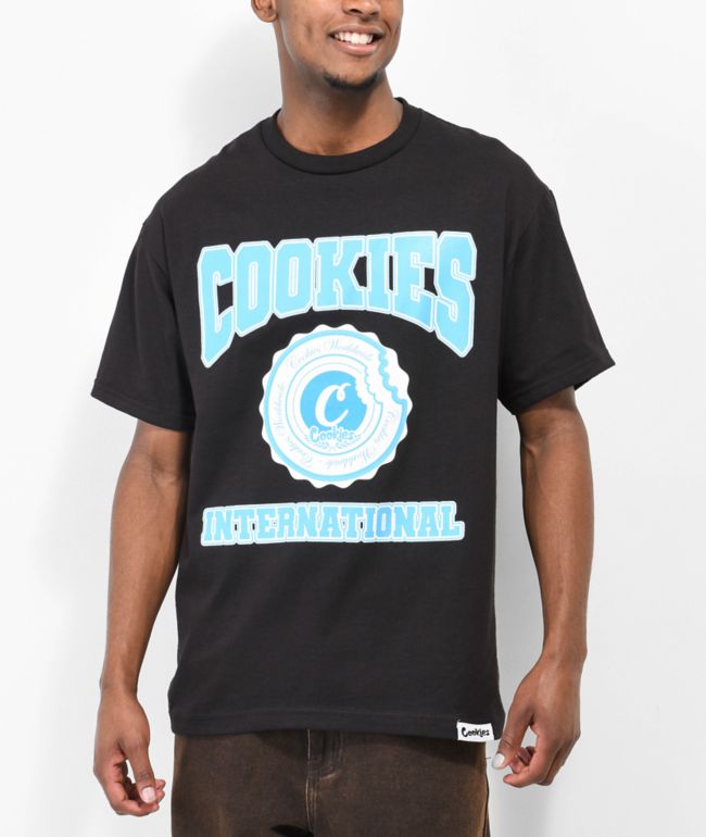 Cookies Double Stack Black T-Shirt