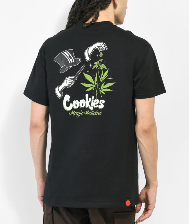 Cookies Magic Medicine Black T-Shirt