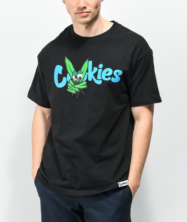 Cookies Nuggn By Peace Black T-Shirt