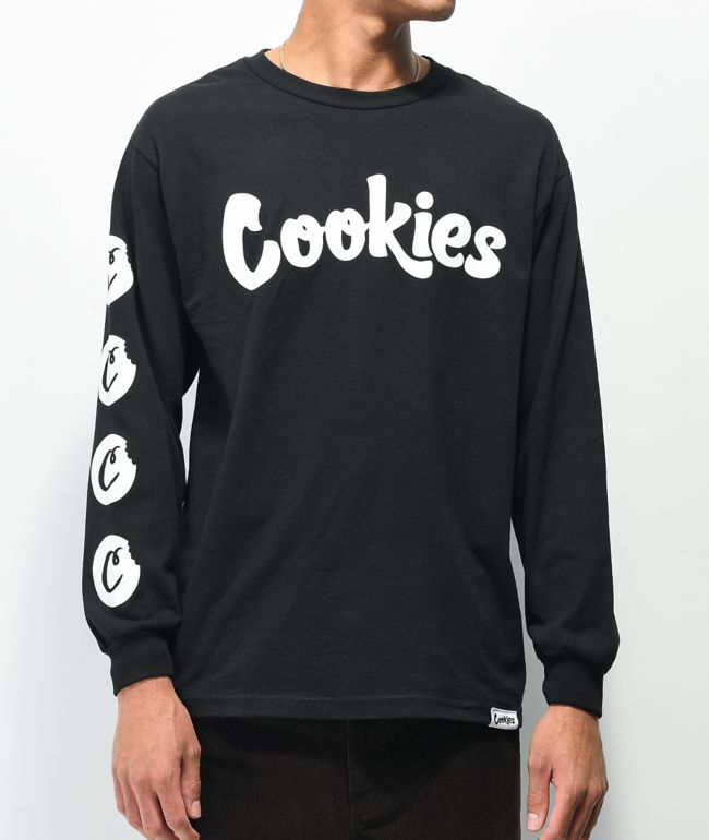 Cookies OG Mint Camiseta Manga Larga Negra