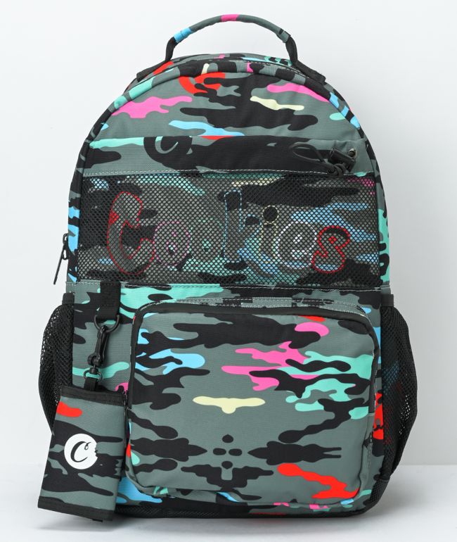 Cookies Smell Proof Escobar Camo Backpack