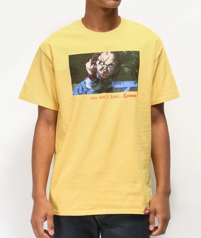 Yellow cookies shirt Clearance