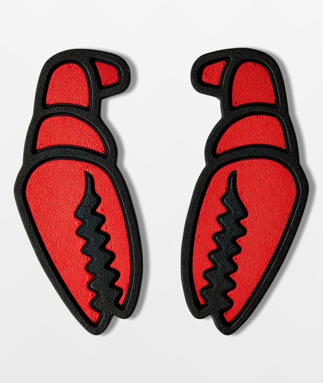 Crab Grab Claw Red & Black Stomp Pad