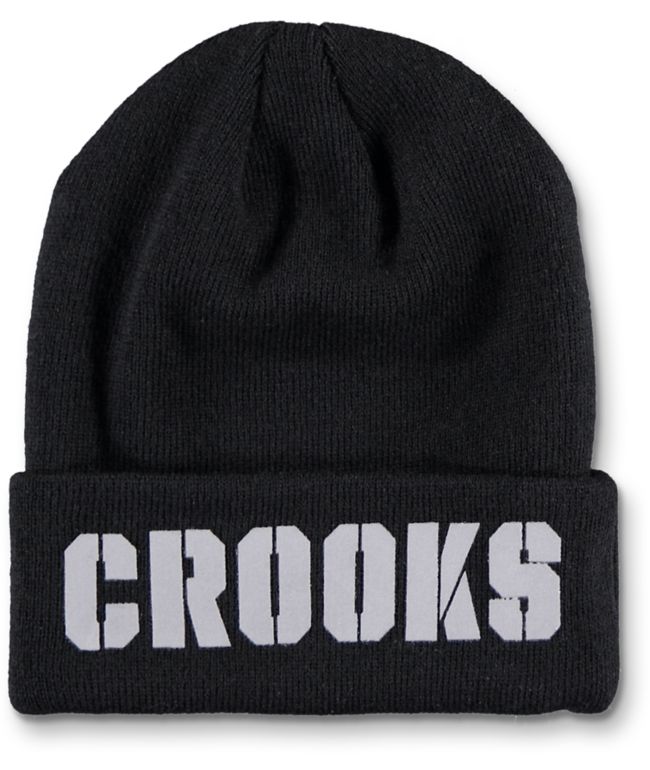 Crooks and castles beanie Clearance
