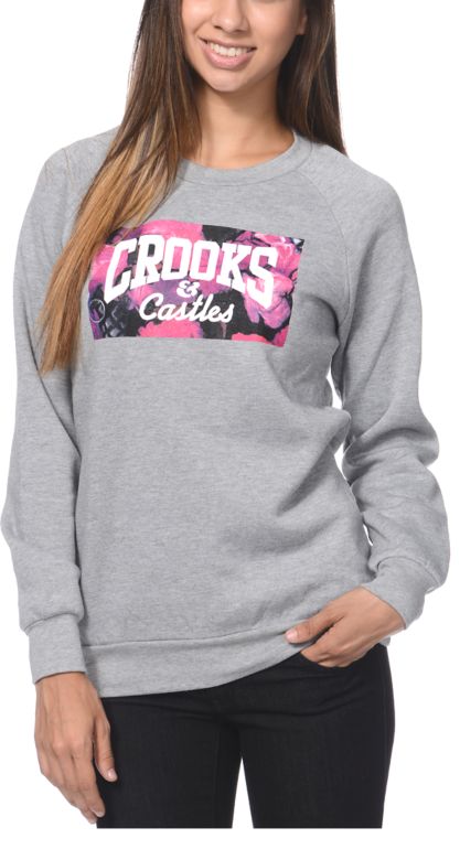 crooks and castles hoodie womens