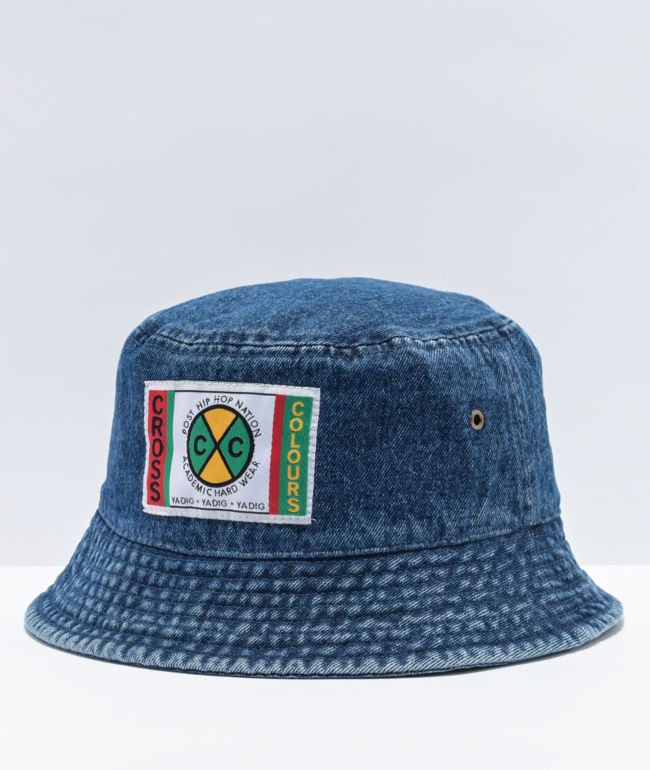 Cross Colours Denim Bucket Hat