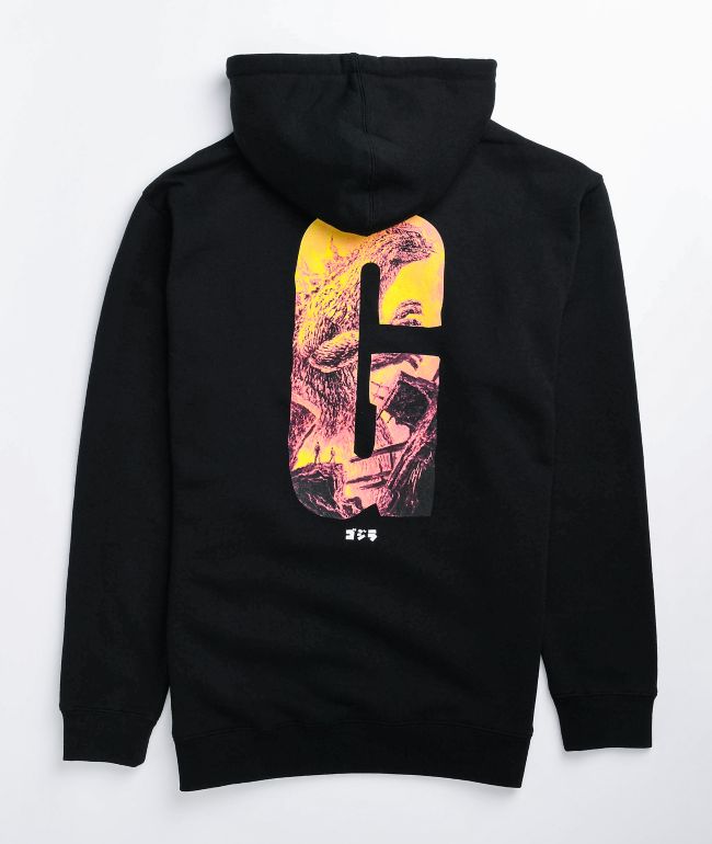 Crunchyroll x Godzilla G Black Hoodie